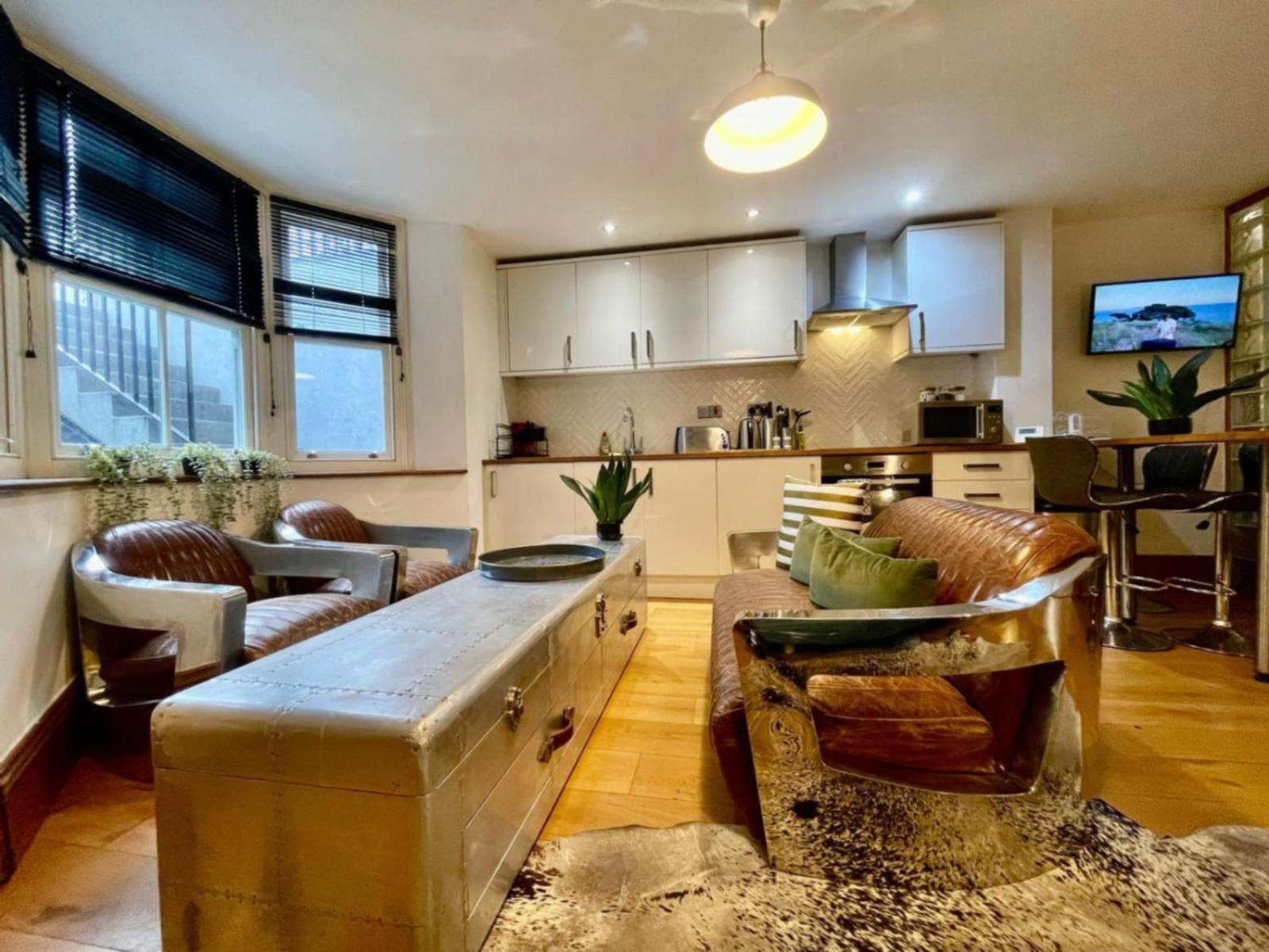 By The Beach Large Central Stylish Studio For 4 Guests Brighton Eksteriør billede